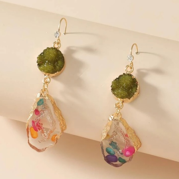 Stonedrop Earrings - Picture 2 of 3